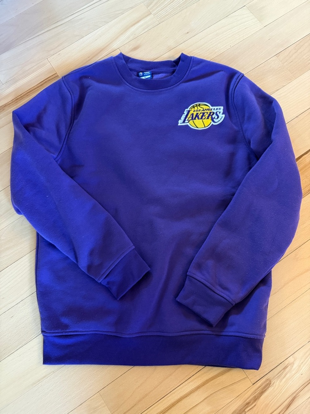 NBA Purple Los Angeles Lakers Crewneck Sweatshirt
